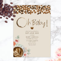 Oh Baby Floral Café Sip Et Voir