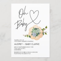 Oh Baby Genre Neutre Douche Thanksgiving Chute