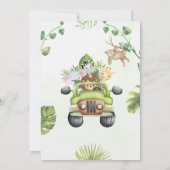 Invitation Oh Baby Jungle Baby shower (Dos)