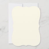 Invitation Oh Baby! Minimal Typography Cream Baby Shower (Dos)