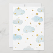 Invitation Oh Baby Moon & Stars theme Virtual Baby Shower (Dos)