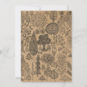 Invitation Oh Baby Rustic Country Trees Baby shower (Dos)