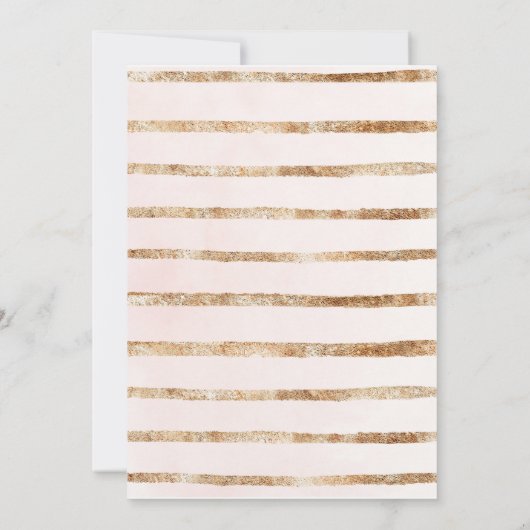 Invitation Oh Baby shower Genre Neutral Bébé Flore Bassin (Dos)