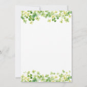 Invitation Oh Baby St. Patrick’s Day Green Baby Shower  (Dos)