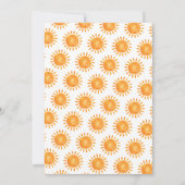 Invitation Oh Baby Sunshine Bohème Baby shower Whimsical (Dos)