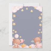 Invitation Oh Baby Teddy Bear Twinkle Little Star Baby Shower (Dos)