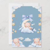 Invitation Oh Baby Teddy Bear Twinkle Little Star Baby Shower (Dos)