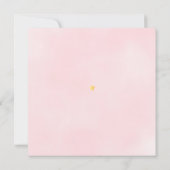 Invitation Oh Baby Twinkle Twinkle Soft Baby shower rose (Dos)