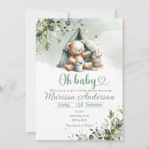 Invitation Oh Baby Whimsical Baby shower