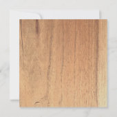 Invitation Oh Baby Wood Slice Champhroom Baby shower virtuel (Dos)