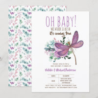 Oh Bébé DRAGONFLY Faire un Baby shower de souhait