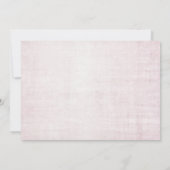 Invitation Oh Bébé Hydrangea Rustique Papillons Baby Shower (Dos)