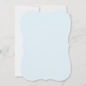 Invitation Oh, bébé Il fait froid dehors, Baby shower. (Dos)