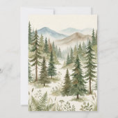 Invitation Oh Boy Adventure Woodland Bear Baby Shower (Dos)