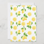 Invitation Oh Boy Baby shower Party Summer Lemon (Dos)