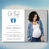 Invitation Oh Boy Baby shower Photo