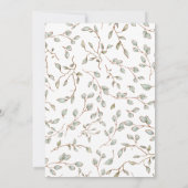 Invitation Oh Boy Boho Vêtements rustiques Baby shower de cam (Dos)