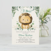 Invitation “Oh Boy!” Safari de verdure (Debout devant)
