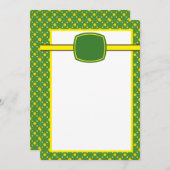 Invitation oh cerf (Devant / Derrière)