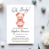 Invitation Oh chérie Shower de bébé