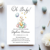 Invitation Oh chérie Shower de bébé