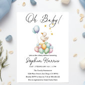Invitation Oh chérie Shower de bébé