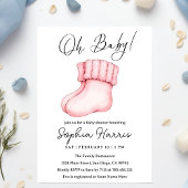 Invitation Oh chérie Shower de bébé