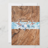 Invitation Oh Deer a Little Buck est presque là Baby shower (Dos)