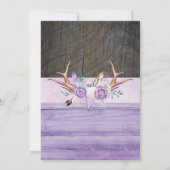 Invitation Oh Deer a little Doe presque ici Baby shower (Dos)