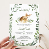 Invitation Oh Deer Baby shower
