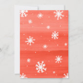 Invitation Oh Deer Les Vacances Sont Ici (Dos)