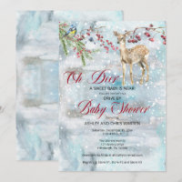 Oh Deer Woodland Animaux Conduire par Baby shower