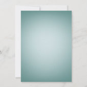 Invitation oh garçon baby shower bleu panda (Dos)