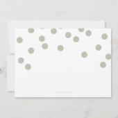 Invitation Oh Garçon Safari Jungle Zoo Animaux Garçon Baby sh (Dos)