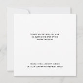 Invitation Oh Holy Night Lyrics Design (Dos)