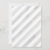 Invitation Oh le bébé arrosent le genre indiquent (Dos)