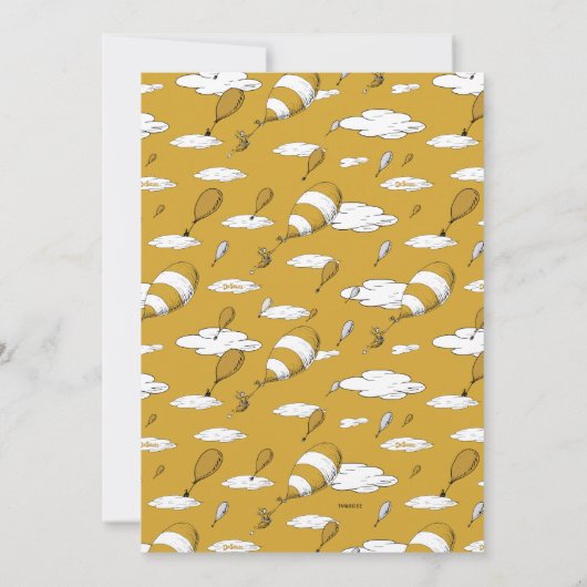 Invitation Oh, Les Endroits Où Tu Vas Aller ! Graduation rétr (Dos)