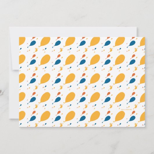 Invitation Oh, Les Endroits Où Tu Vas Aller ! Photo d'obtenti (Dos)