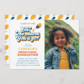 Invitation Oh, Les Endroits Où Tu Vas Aller ! Photo d'obtenti (Devant / Derrière)