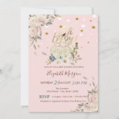 Invitation Oh mon bébé, Citrouilles, Baby shower des étoiles (Devant)