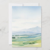 Invitation Oh mon Dieu ! Baby shower animalier sauvage (Dos)