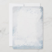 Invitation Oh mon Dieu ! Baby shower d'aquarelle moderne pour (Dos)