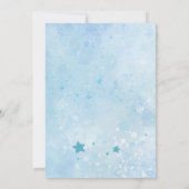 Invitation Oh Mon Dieu, on peut attendre le Baby shower (Dos)