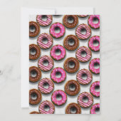 Invitation Oh ! Oh ! Oh ! Fête des Donuts (Dos)