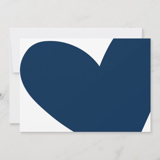 Invitation Oh oui, nous l'avons fait, Déjeuner Réception Mari (Dos)