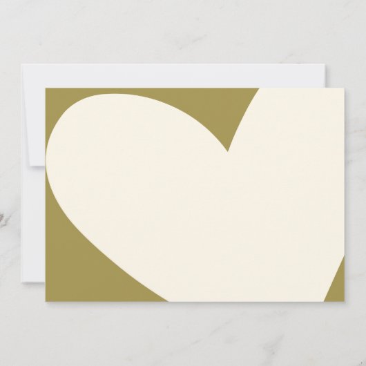 Invitation Oh oui, nous l'avons fait, Déjeuner Réception Mari (Dos)