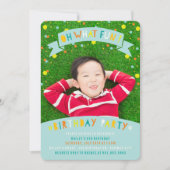 Invitation Oh Quel Amusant Confetti Dot Boy Anniversaire Invi (Devant)