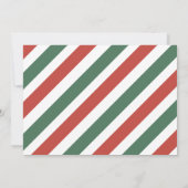 Invitation Oh Quel Amusant ! Noël Père Noël 1er anniversaire  (Dos)