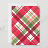 Invitation Oh Quel Amusement D'Être Un Anniversaire De Noël (Dos)