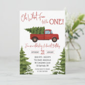 Invitation Oh Quel Amusement d'être un ! Camion de collecte r (Debout devant)